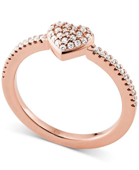 michael kors ring heart|michael kors rings for women.